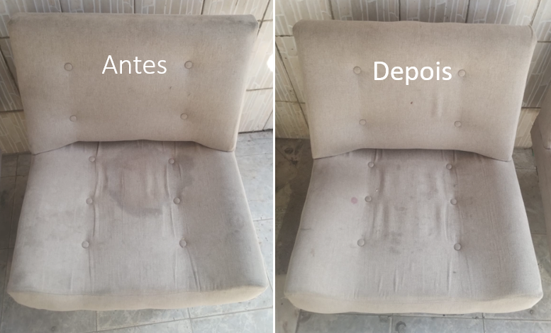 Limpeza profissional de colchão