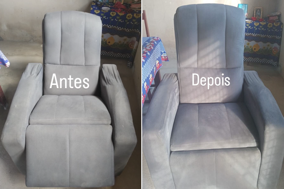 Limpeza profissional de colchão